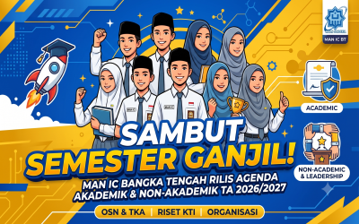 MAN IC Bangka Tengah Rilis Agenda Akademik dan Non-Akademik di Semester Ganjil TA 2026/2027